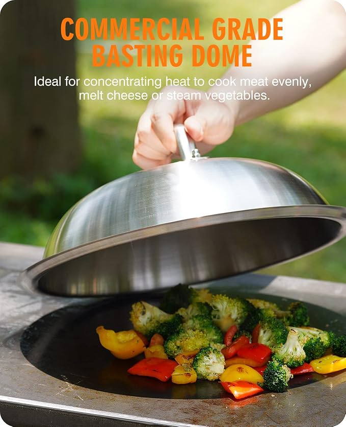 homenote Griddle Accessories for Blackstone, Commercial Grade 12 Inch Heavy - Image 3