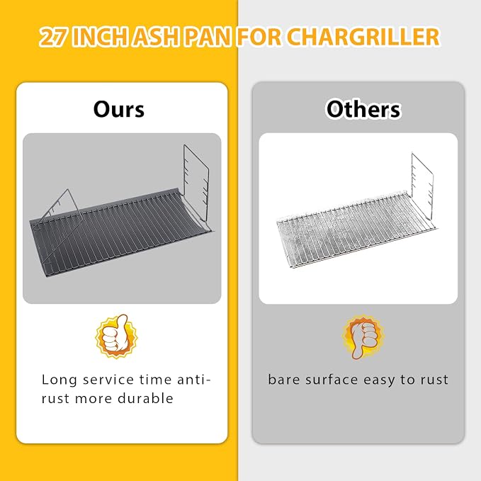 27 inch Charcoal Ash Pan Replacement - Image 4