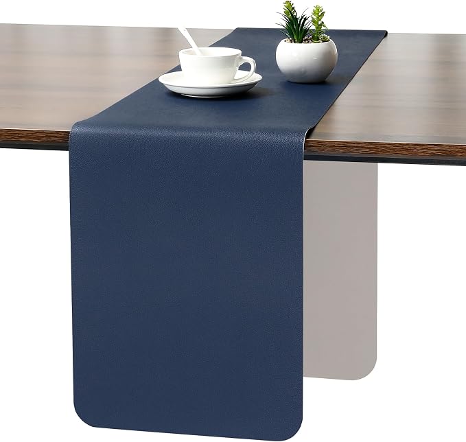Myir JUN Table Runner Double Sided Vinyl Runner Table 55 Inch Long Runner by MyirJUN
