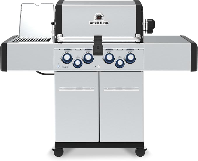 Broil King 956947 Regal S 490 Pro IR Natural Gas Grill, Stainless Steel by BroilKing