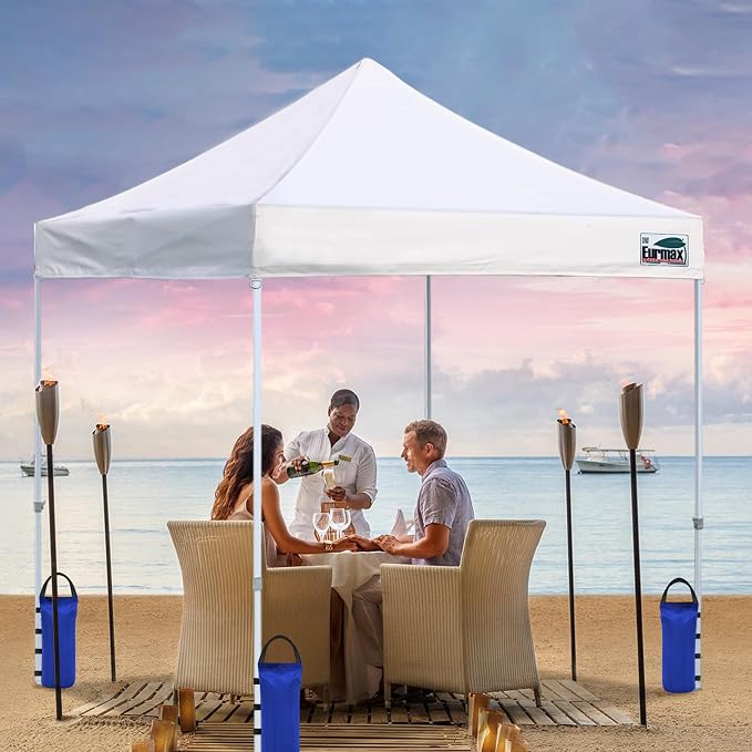 Eurmax USA Weight Capacity 112 LBS Extra Large Pop up Gazebos Weights Sand Bags - Image 6