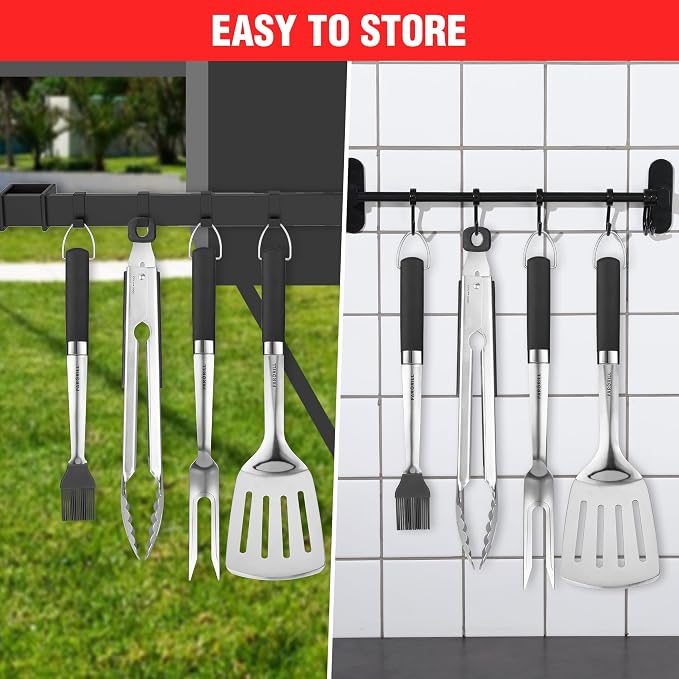 Grill Accessories Heavy Duty BBQ Set Gifts - Image 8