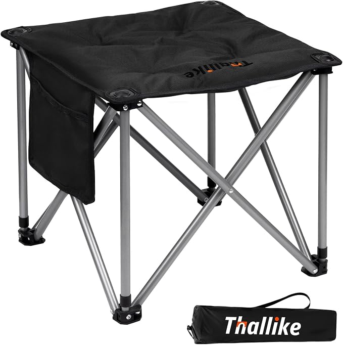 Upgraded Padded Camping Stool by Thallike
