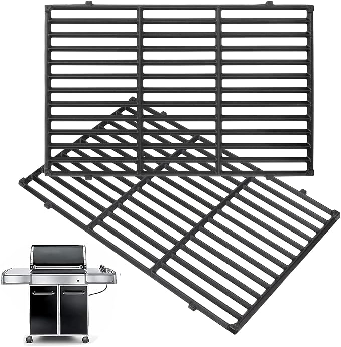7524 7528 Grill Grates for Weber Genesis 300 310 330 Series Genesis E310 S310 by DcYourHome