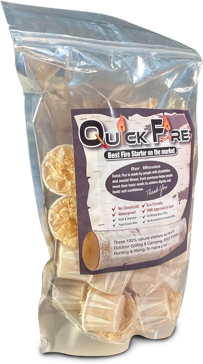Quick Fire Starter Pods in Resealable Packs - Image 3