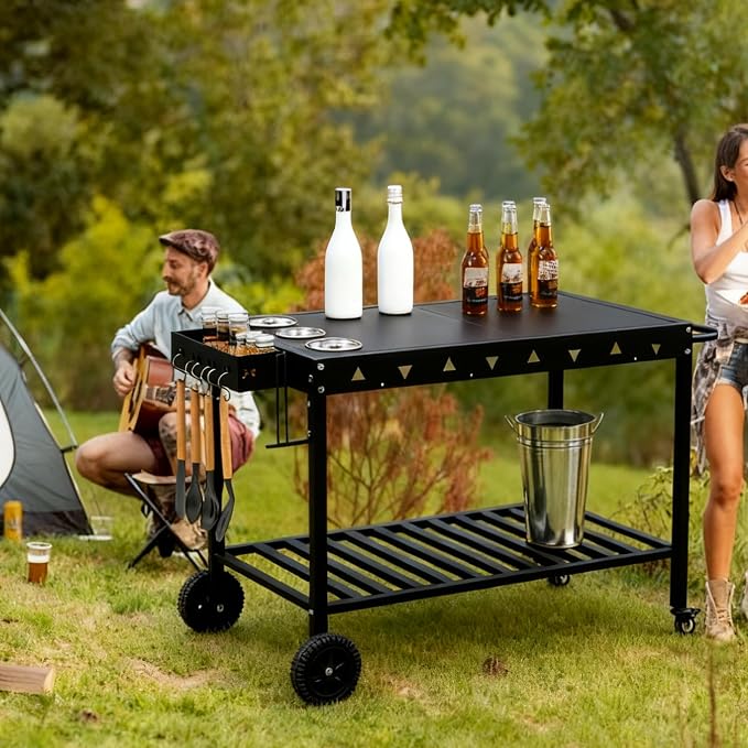 Portable Outdoor Grill Table - Image 7