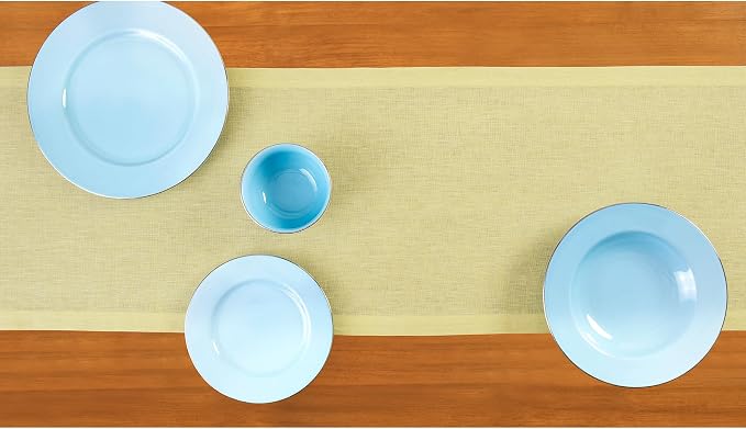 Solino Home Linen Small Table Runner 60 Inches - Image 3