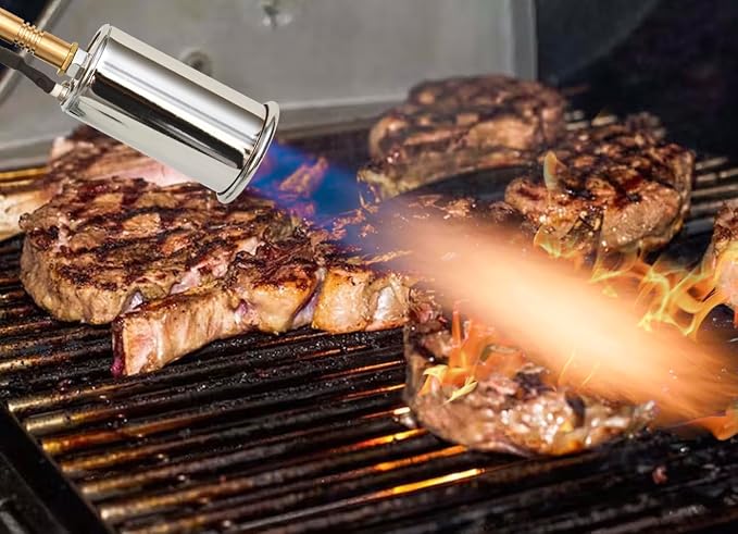 Flame King Grill Gun Propane Torch, Culinary Kitchen Torch - Image 5