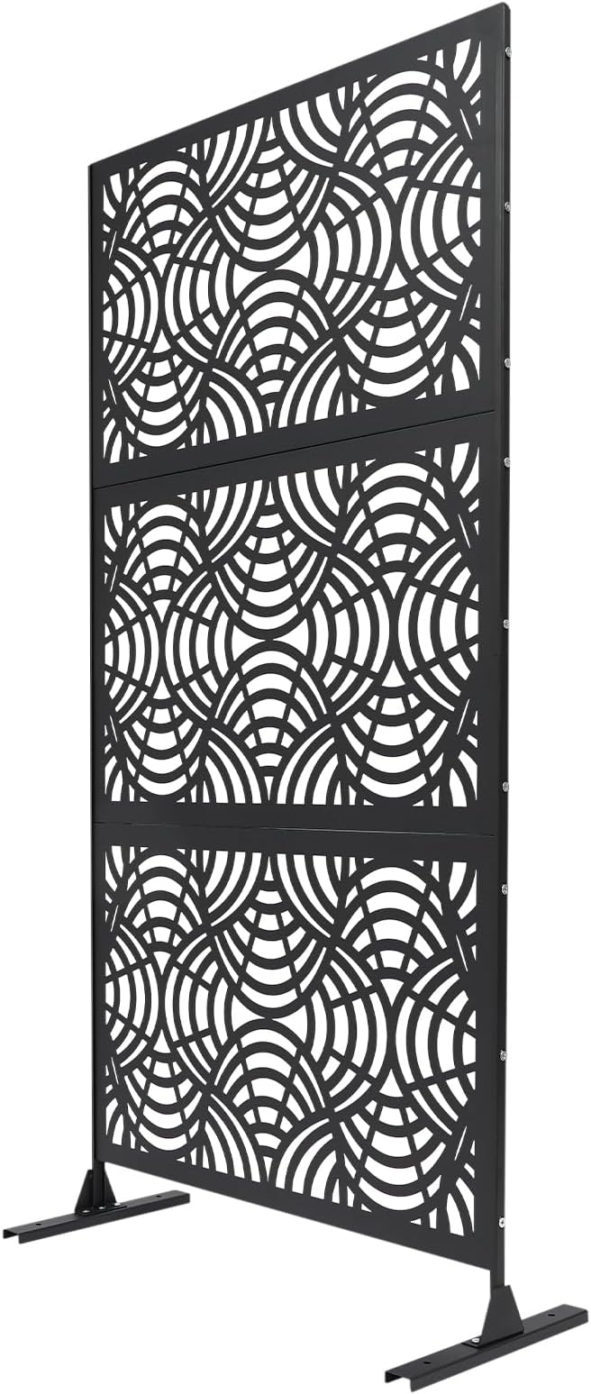 75" H×35" W Decorative Outdoor Privacy Screen - Image 9
