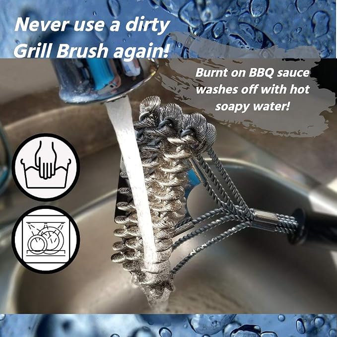 Grill Brush and Scraper - Image 6