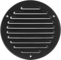 Vent Systems 5 Inch Black Metal Soffit Vent Cover by VentSystems