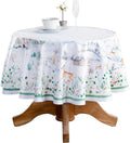 Maison d' Hermine Table Cloth Round Table 100% Cotton 69 Inches Fall Tablecloth by MaisondHermine