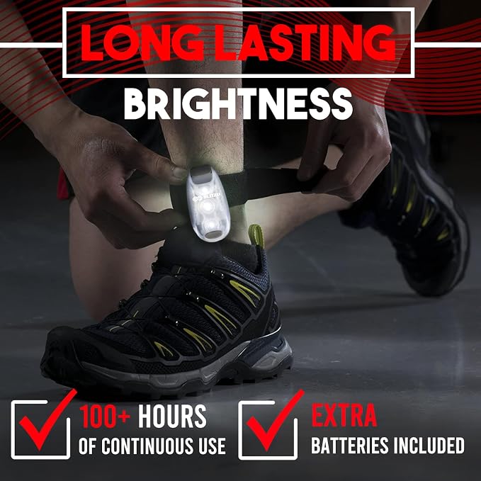 4 Pack LED Safety Light, Clip on Reflective Gear Lights - Image 9