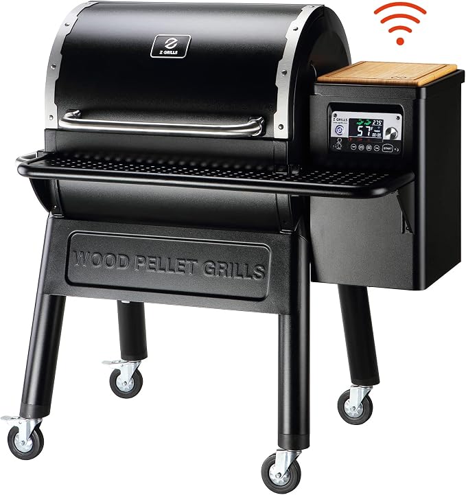 Z GRILLS 7052B Wood Pellet Grill and Smoker by ZGRILLS