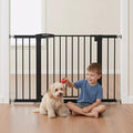 29.7-46" Extra Wide Baby Gate for Stairs, Pressure Mounted Dog Gate Indoor for by Mumeasy-FocusonBabyPetSafetyGate