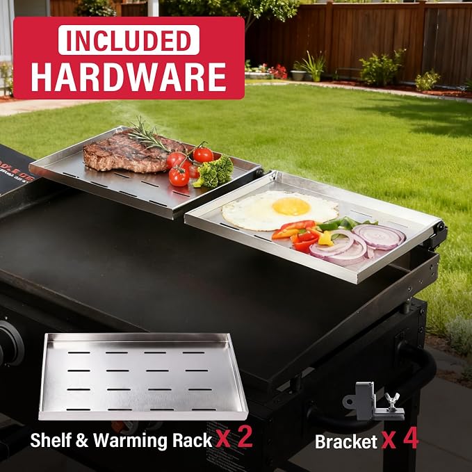 Utheer 2-Pack Griddle Warming Rack - Image 5