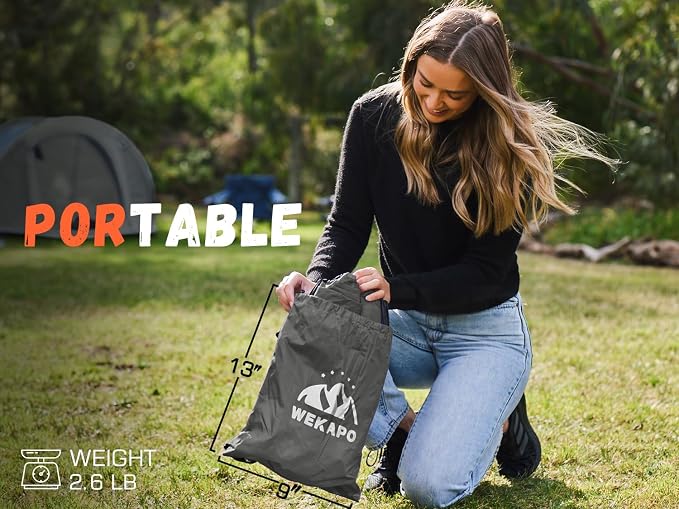 WEKAPO Inflatable Sun Lounger, Air Sofa, Waterproof and Leak-Proof, Picnics and - Image 2