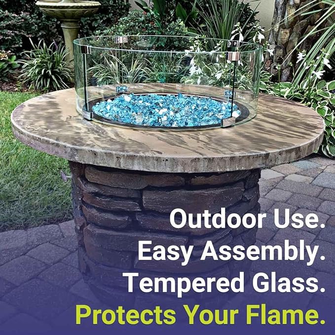 American Fire Products | Tempered Glass Flame Guard - Image 2