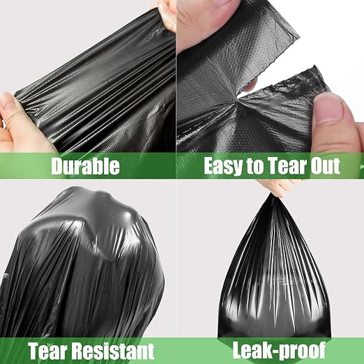 Dog Poop Trash Can Outside, Dog Waste Trash Can - 10L Black - Image 6