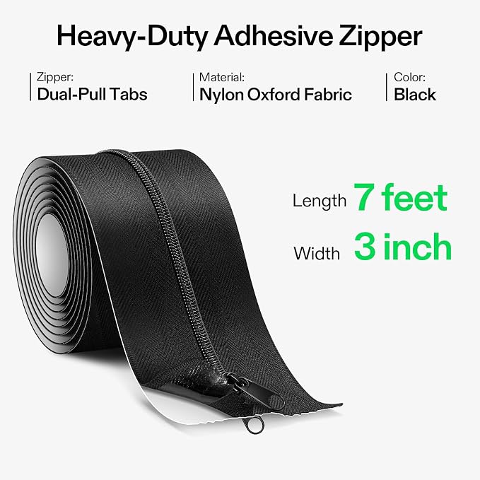 VIVOSUN 1-Pack Self Adhesive Zipper Door - Image 2