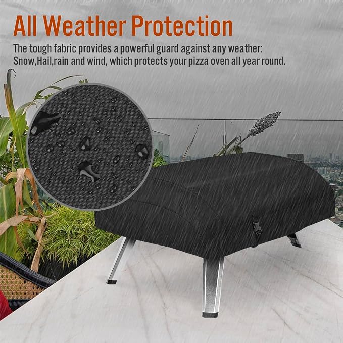 iCOVER Carry Cover for Ooni Koda 16 inch Pizza Oven, Heavy Duty Portable 16 Gas - Image 6