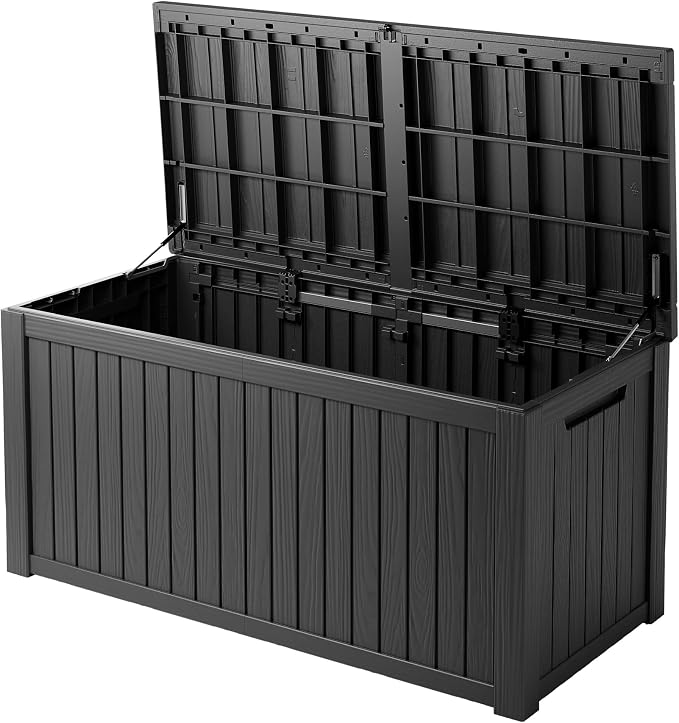 180 Gallon Outdoor Storage Box – Resin Deck Box - Image 2