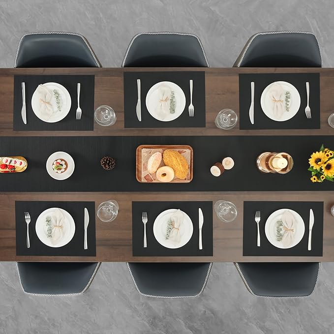 Myir JUN Table Runner, Vinyl Table Runner Indoor 55 Inch Long Arbitrarily - Image 9