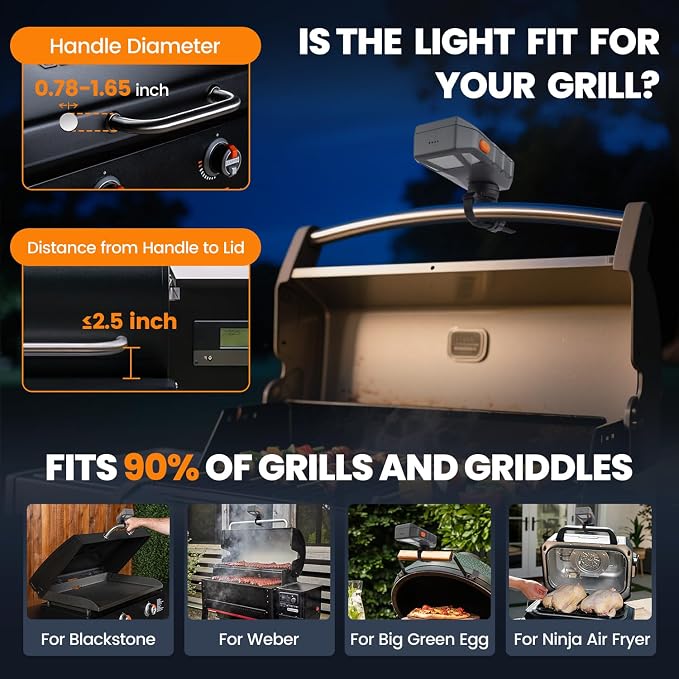 Grill Light for Blackstone Griddle & Weber Grill - Image 3