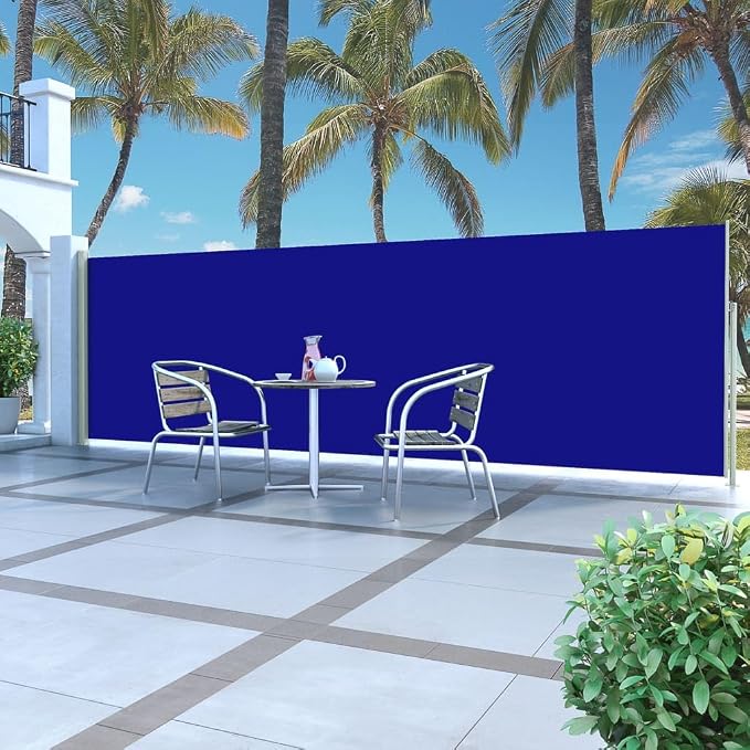 YAFF Retractable Outdoor Folding Privacy Divider, Water & UV Resistant Sun by YAFF