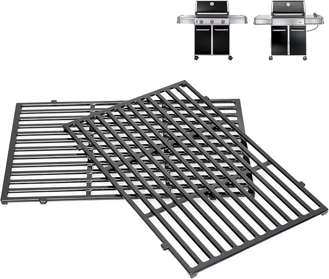 QuliMetal 19.5" Grill Grates for Weber Genesis 300 Series, Genesis E310 by QuliMetal
