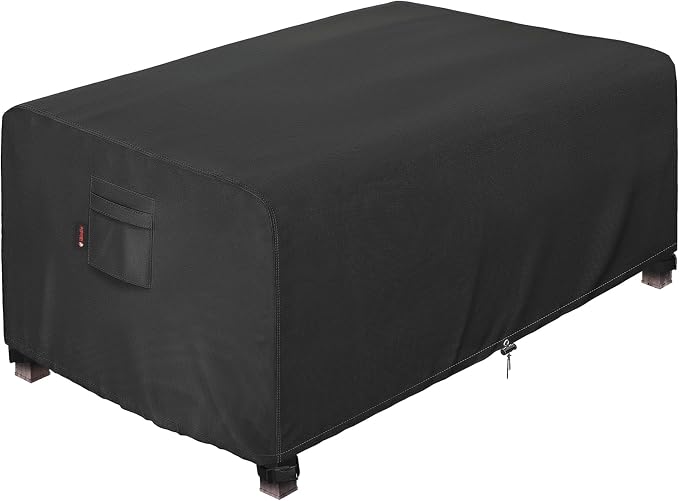 iBirdie Rectangular Gas Fire Pit Table Cover 52 x 34 inch Outdoor Waterproof by iBirdie
