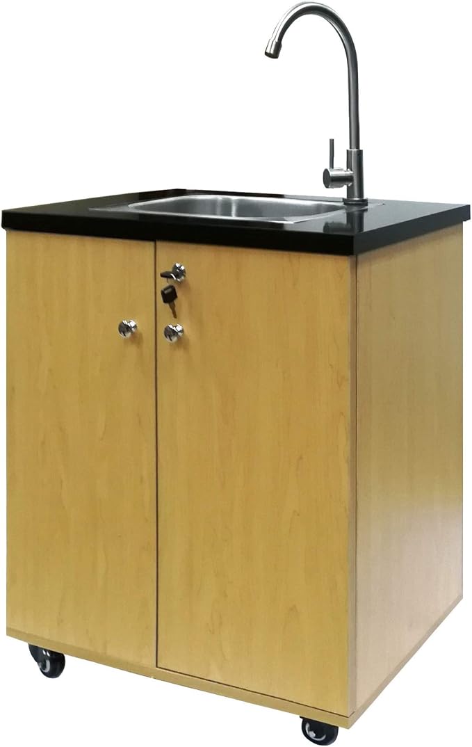 FixtureDisplays® Portable Sink Self Contained Hand Wash Station Mobile Sink by FixtureDisplays