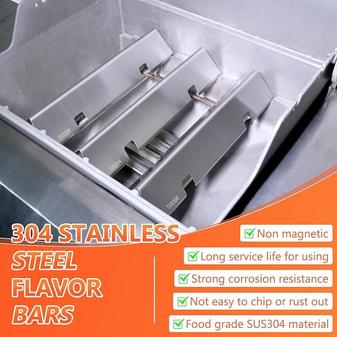 QuliMetal SUS304 15.3" Flavorizer Bars - Image 3