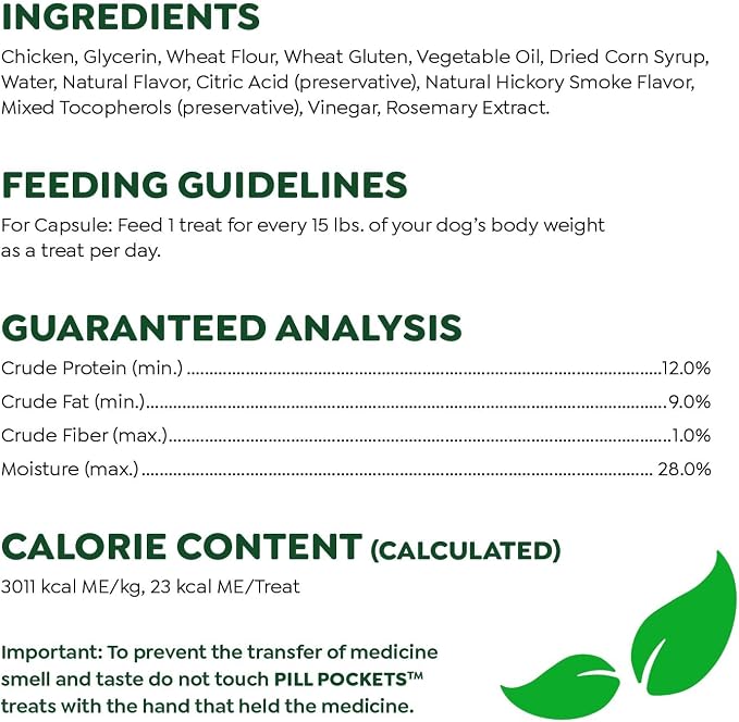 Greenies Pill Pockets for Dogs, Large Size Soft Dog Treats, Chicken Flavor - Image 7