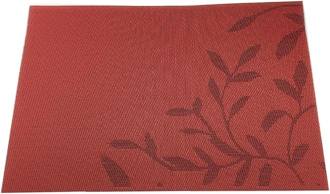 Gugrida Place Mats PVC Set of 6, Table Placemats Set of 6 PVC Table Mats - Image 3