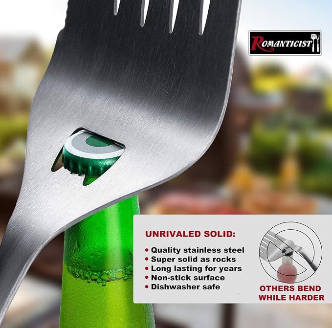 ROMANTICIST 4pcs Heavy Duty Grill Accessories - Image 3