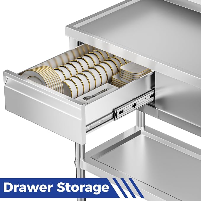39" 304 Stainless Steel Utility Sink - Image 3