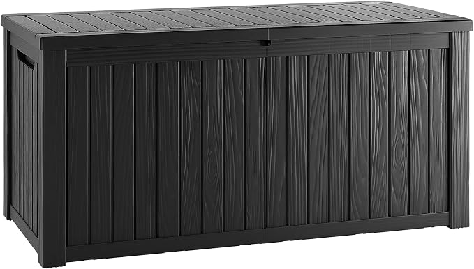 180 Gallon Outdoor Storage Box – Resin Deck Box by ATMELT