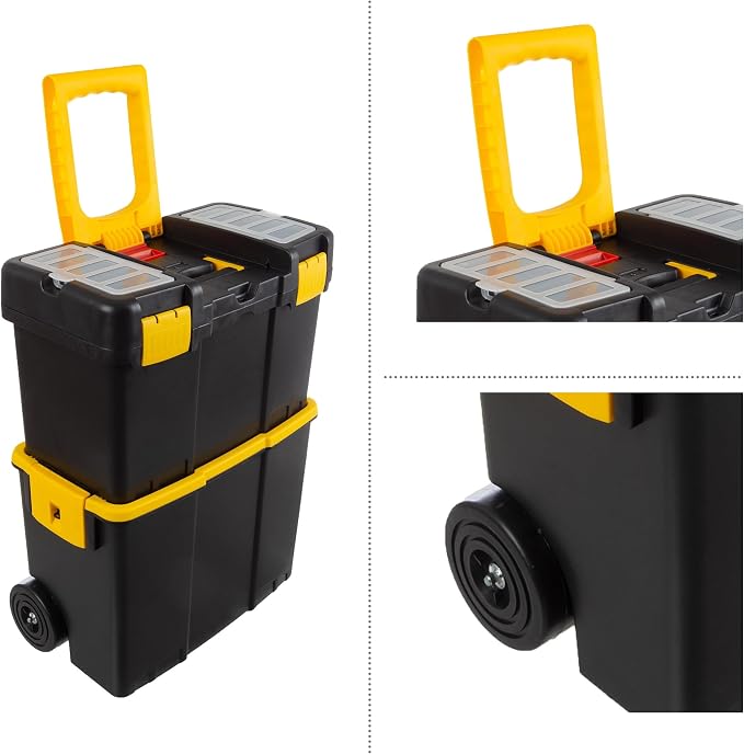 Portable Tool Box with Wheels - Image 3