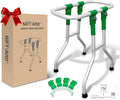 Small Trash Bag Holder, 13 Gallon Plastic Bag Capacity, Works on Slopes by NiftYard