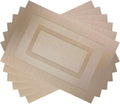 PIGCHCY Placemats Set of 6, Washable Woven Vinyl Kitchen Table Mats Non Slip by PIGCHCY