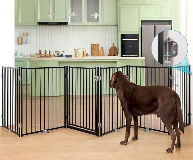 No Pawblems Free Standing Dog Gate by NoPawblems