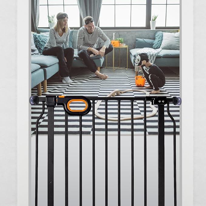 Baby Safety Gate for Stairs 29-33 Inch Wide, Safety House Gate for Baby Pet Gate - Image 5