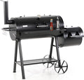 Captiva Designs Heavy Duty Outdoor Smoker, Extra Large Cooking Area Offset by CaptivaDesigns