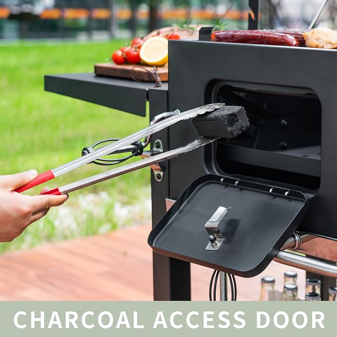 Kenadne Charcoal Grill Outdoor BBQ Grill, Extra Large Cooking Area 794 Square - Image 4