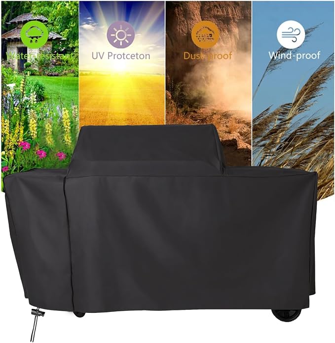 Grill Cover for Traeger Woodridge Pro and Woodridge Elite Grills, Waterproof - Image 5