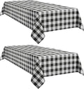 Softalker Gingham Checkered Tablecloth Rectangle by Softalker