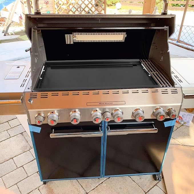 Full Size Griddle for Weber Summit 600 Series, Flat Top Griddle for Summit E/S - Image 7