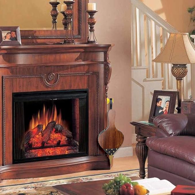 goldblue 17" x 7.5" Fireplace Wood Bellows Fireplace Bellows Outdoors Barbeque - Image 3