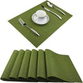 Plastic Placemats, Non Slip Washable Placemats by PandaPalm